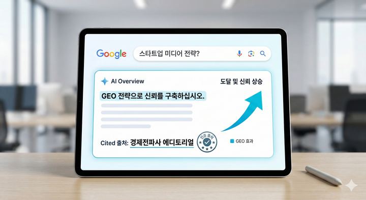 제로 클릭 시대, AI가 인용하고 사람이 신뢰하는 기업의 미디어 전략을 설계합니다 - 경제전파사 에디토리얼